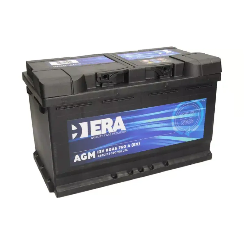 Аккумулятор Era AGM 12V 80Ah 760A R+ (A58013)