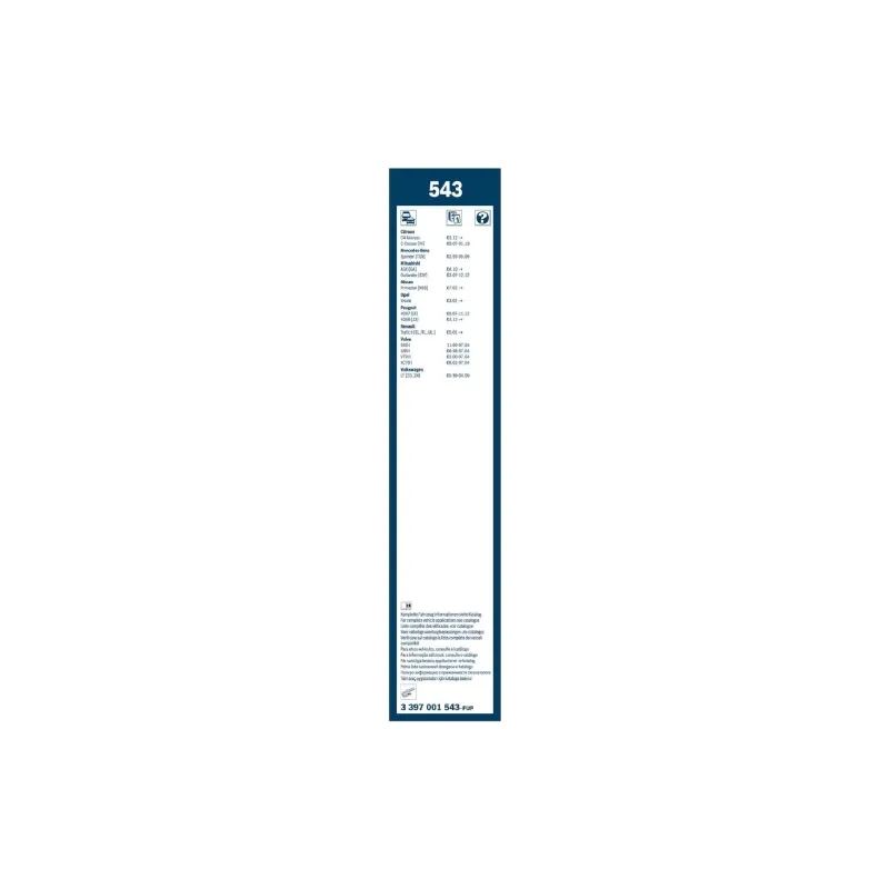 Wischer Bosch Twin (3397001543)