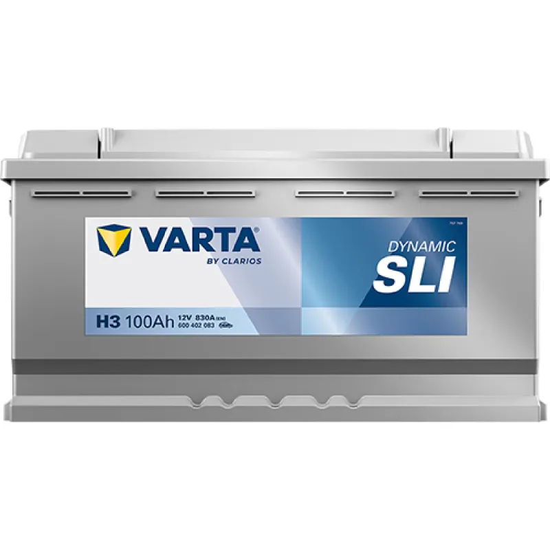 Bateria Varta Dynamic SLI 12V 100Ah 830A R+ (600402083)