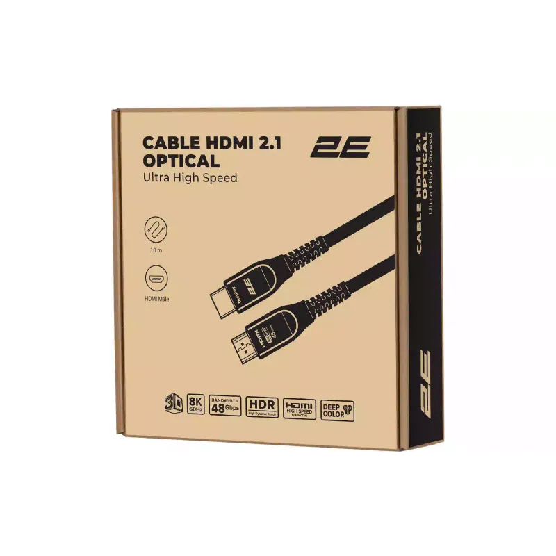 Кабел 2E HDMI (M/M), Black (2EW-1146-10M)
