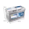 بطارية Varta Dynamic SLI 12V 85Ah 800A R+ (585400080)