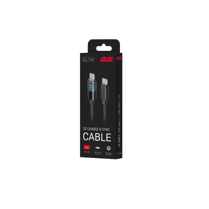 Кабель 2E (2E-CC100-BL), Black