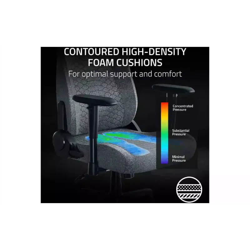 Sillón Razer Iskur V2 X, Light Grey (RZ38-05310200-R3G1)