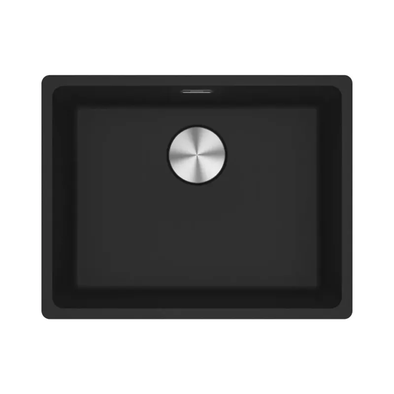 Pia de cozinha + triturador de resíduos alimentares Franke, Matte Black (125.0763.936)