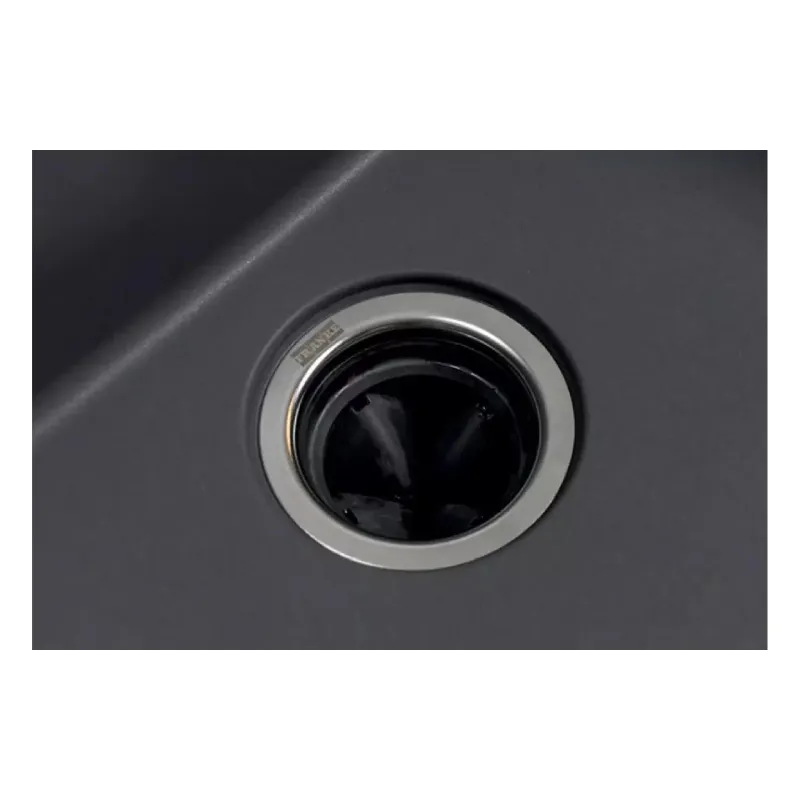 Pia de cozinha + triturador de resíduos alimentares Franke, Matte Black (125.0763.936)