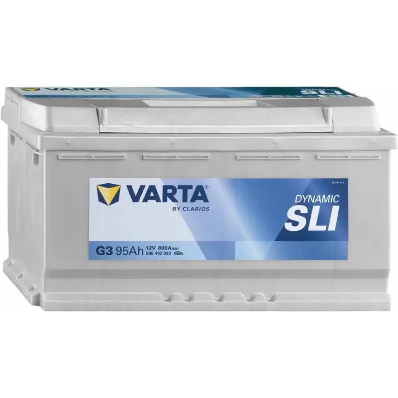 Акумулятор Varta Dynamic SLI 12V 95Ah 800A R+ (595402080)