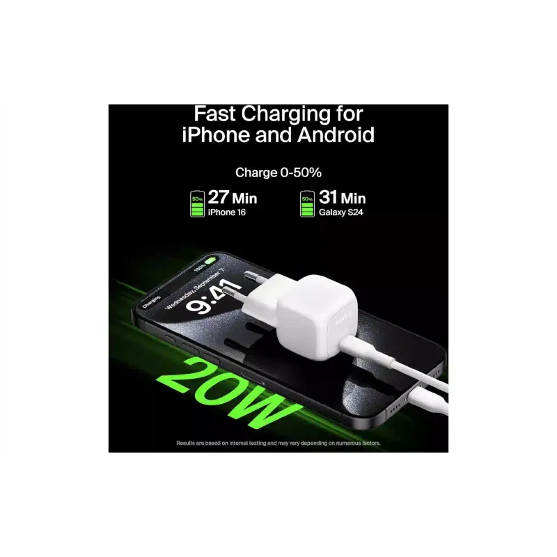 Αλογο αξιωματικού Belkin, White (WCA009KQ1MWH-B6)