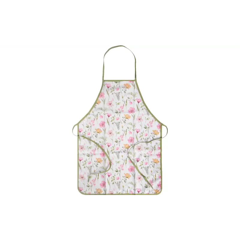 Кухненска престилка Ardesto Spring flowers, White (ART12FL)