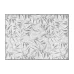 Килимок для сушіння посуду Ardesto Grey leaves (ART17GL), 38 х 51 см, 100% поліестер, Grey