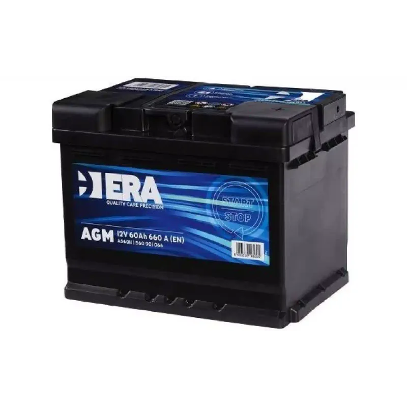 بطارية Era AGM 12V 60Ah 660A R+ (A56011)