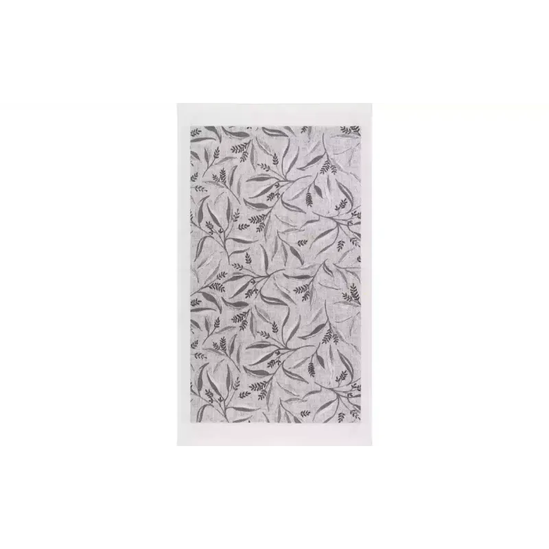 Toalha de cozinha Ardesto Grey leaves, Grey (ART3863GL)