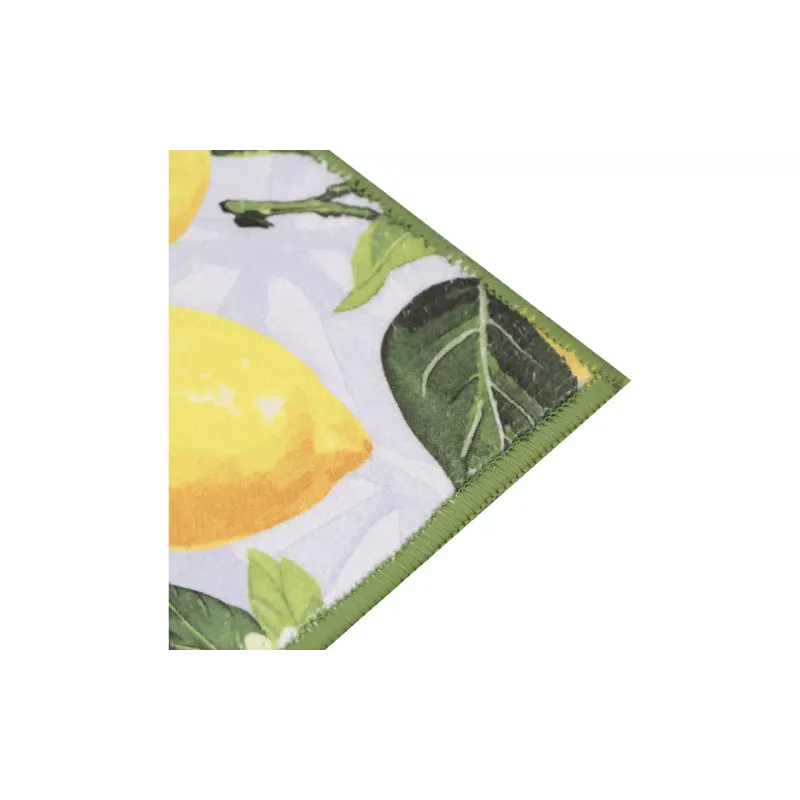Dish drying mat Ardesto Sicilian lemons, Green (ART17LM)