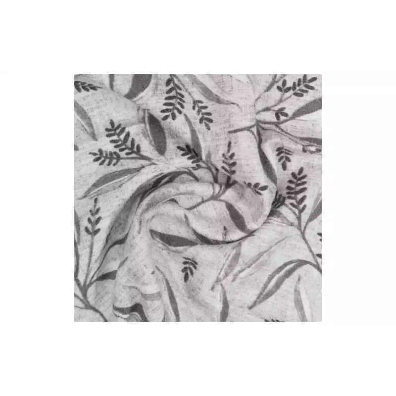 Toalha de cozinha Ardesto Grey leaves, Grey (ART3863GL)