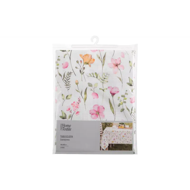 Покривка за маса Ardesto Spring flowers, White (ART08FL)