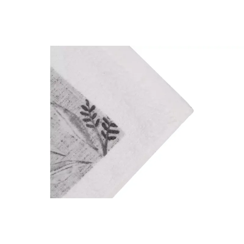 Toalha de cozinha Ardesto Grey leaves, Grey (ART3863GL)