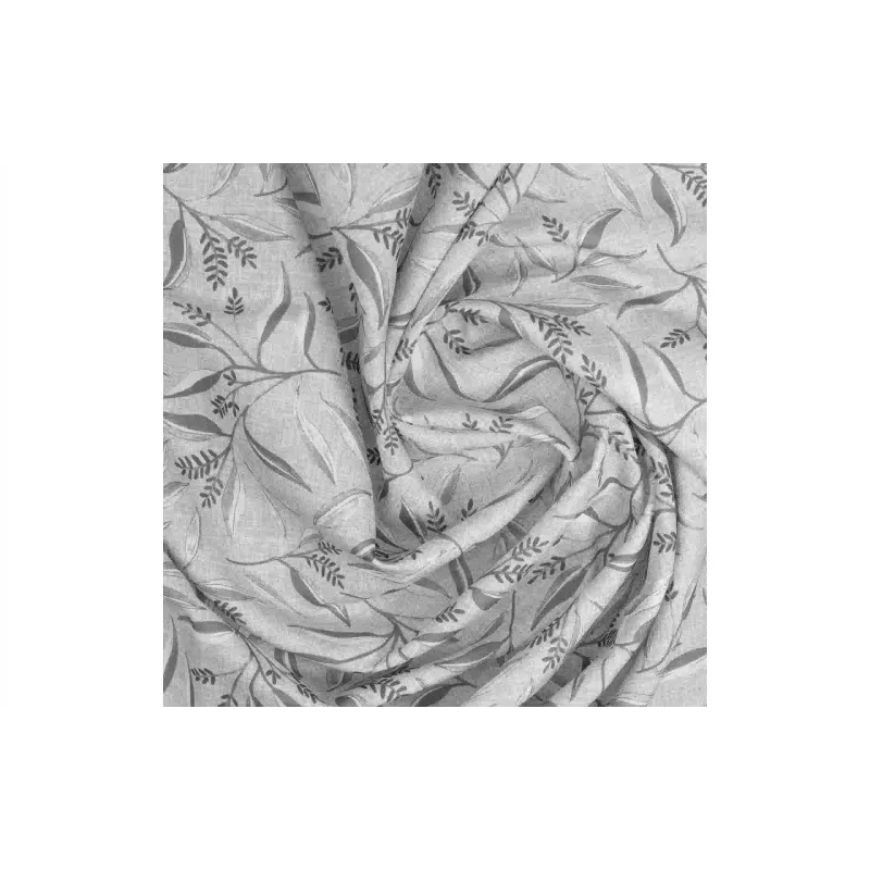 Покривка за маса Ardesto Grey leaves, Grey (ART07GL)