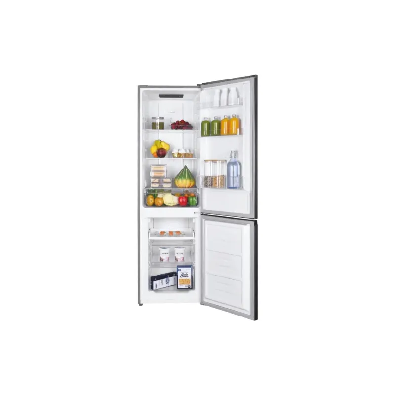 Hladilnik z zamrzovalnikom spodaj Candy, Stainless steel (CCH1S518EX)