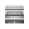 ثلاجة Whirlpool, Stainless steel (WHD26553X5E)