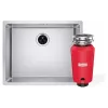 Pia de cozinha + picador Franke, Stainless steel (122.0763.945)