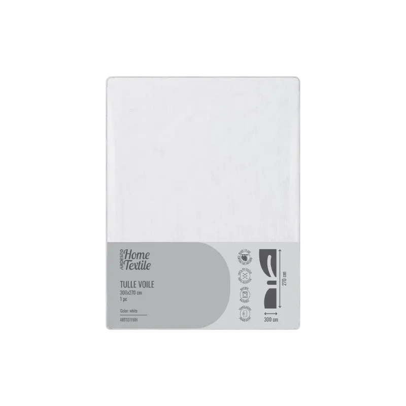 Тюл Ardesto, White (ART1071WH)