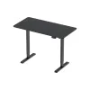 Table with adjustable legs Itech (MT12BB), Black
