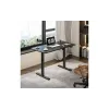 Table with adjustable legs Itech (MT12BB), Black