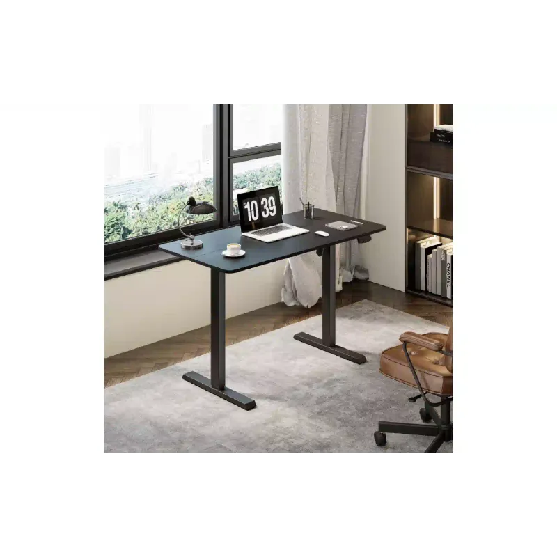 Table with adjustable legs Itech (MT12BB), Black