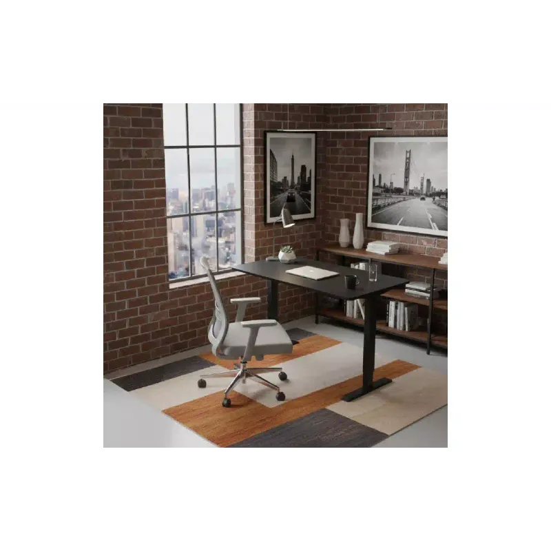 Table with adjustable legs Itech (MT12BB), Black