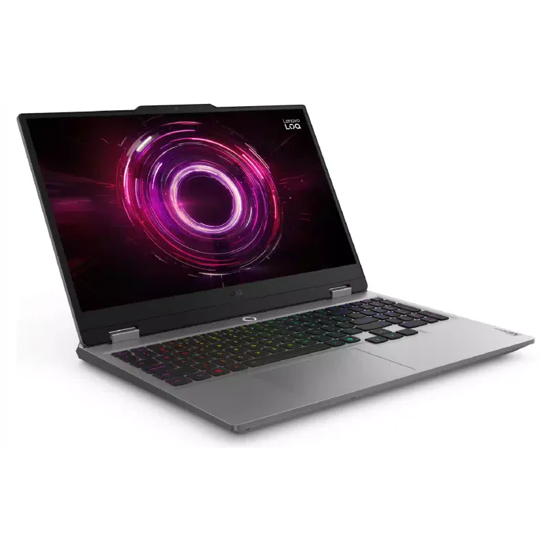 كمبيوتر محمول Lenovo LOQ 15AHP10, Luna Grey (83JG00FCRA)
