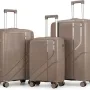 Ein Satz Koffer 2E L+M+S M7969, Champagne (2E-PP-M7969-SET3-CH)