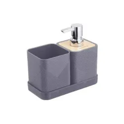 Conjunto de banheiro Ardesto, Dark Grey (ARHB3113GW)
