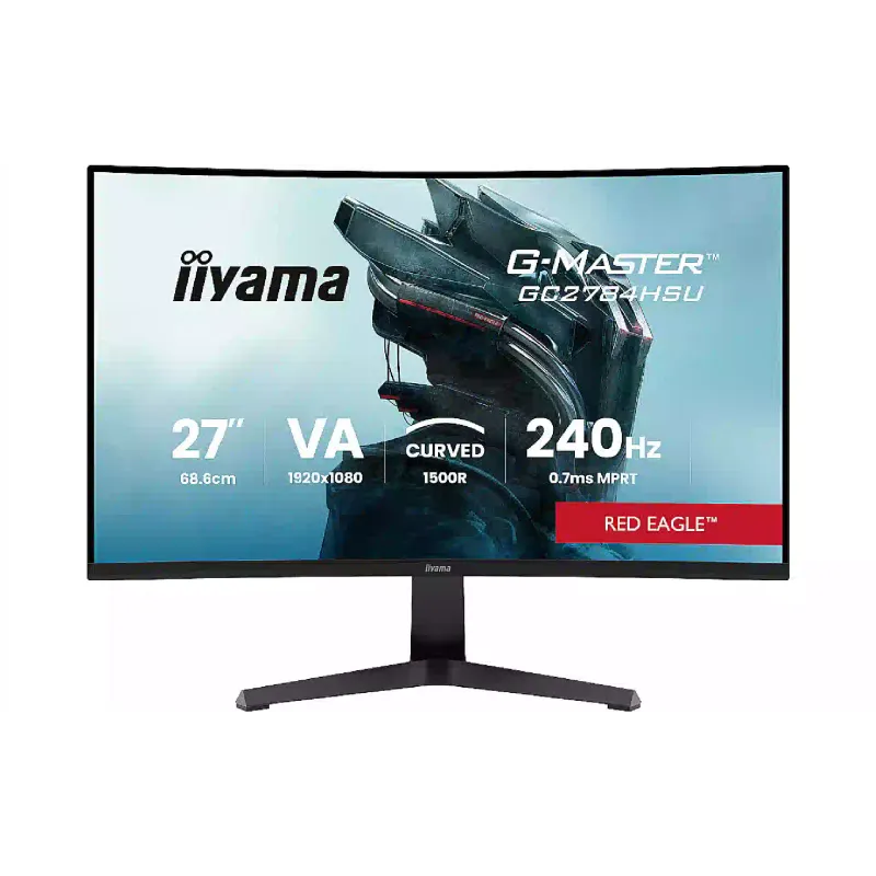 Монітор вигнутий Iiyama 27" FHD  (GC2784HSU-B1)