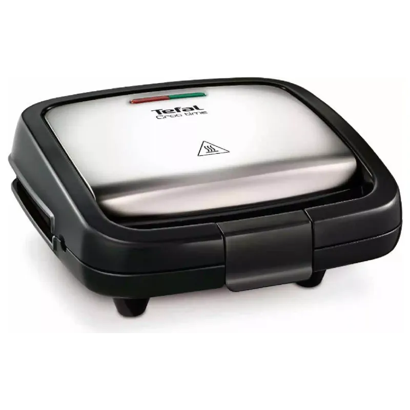 Sanduicheira Tefal Croc Time, Black/Silver (SM193D34)