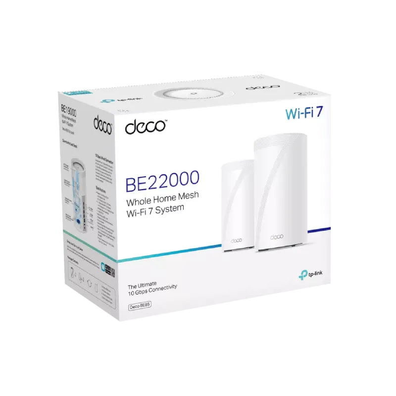 Sistema Wi-Fi TP-Link (Deco BE85 2 pack)