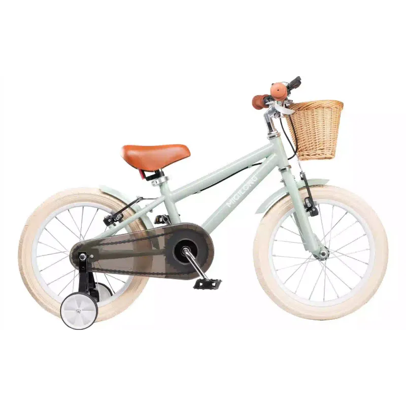 Bicicleta para niños Miqilong RM, Olive (ATW-RM12-OLIVE)
