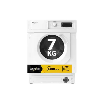 Built-in washing machine Whirlpool (BIWMWG71483EEUN), 60 cm, White