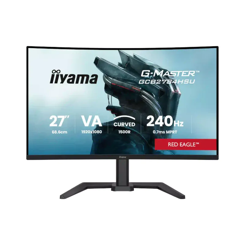 Монітор вигнутий Iiyama 27" FHD  (GCB2784HSU-B1)
