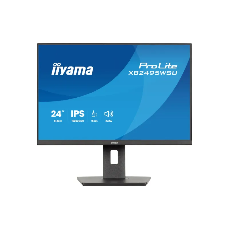 Монітор Iiyama 23.8" WUXGA 2K/IPS  (XB2495WSU-B1)