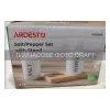 مجموعة ملح وفلفل على حامل Ardesto Midori, White (AR0966)