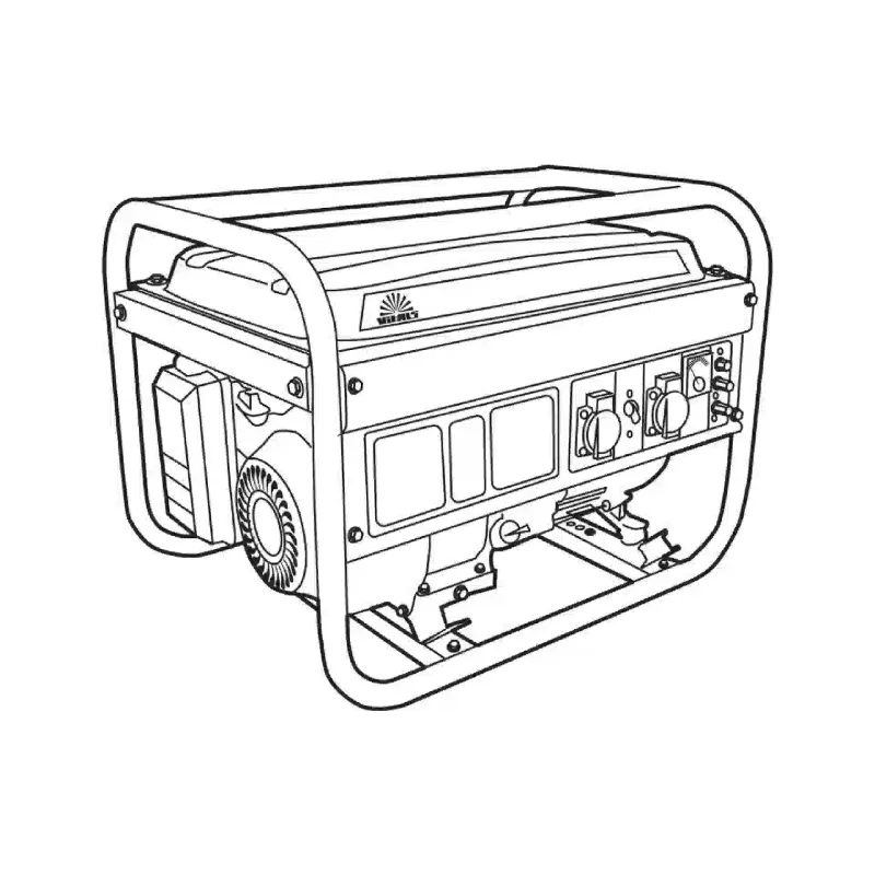 Генератор бензиновый инверторный Vitals WG 2.5b ECO, 2.5/2.8 кВт, ручной старт (250577)