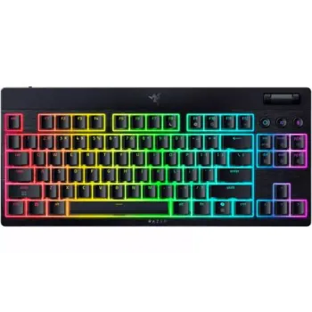 Механична клавиатура Razer BlackWidow V4 Low-profile TKL HyperSpeed, Black (RZ03-05450500-R3M1)
