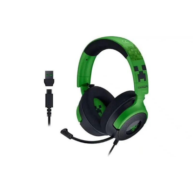 سماعة الرأس Razer Kraken V4 X Minecraft Edition (RZ04-05180200-R3M1)