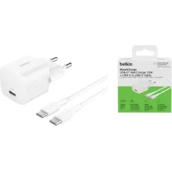 Ladegerät Belkin, White (WCA012KQ1MWH-B6) Ladegerät Belkin, White (WCA012KQ1MWH-B6)