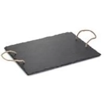Slate serving board Ardesto (AR0956), 30 x 15 cm, shale, Black