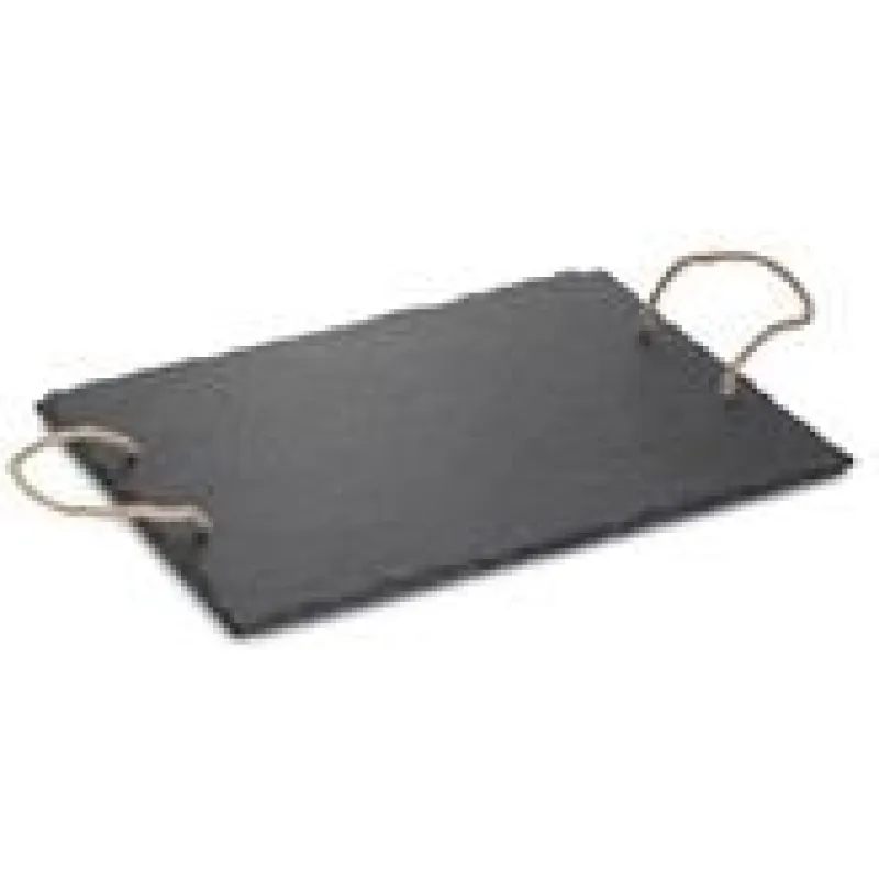 Slate serving board Ardesto (AR0956), 30 x 15 cm, shale, Black