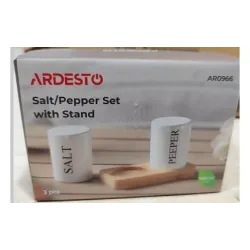 Αλάτι και πιπέρι σε βάση Ardesto Midori, White (AR0966) Αλάτι και πιπέρι σε βάση Ardesto Midori, White (AR0966)