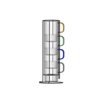 Taza con soporte Ardesto, Transparent (AR2635BBS)