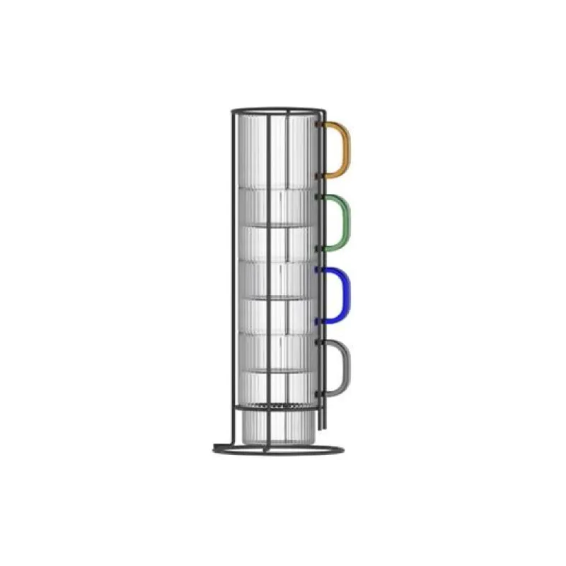 Чаша с поставка Ardesto, Transparent (AR2635BBS)