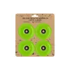 Комплект колес для роликов Miqilong, 70 х 24 мм, 4 шт (LSW-RWL70-GREEN)