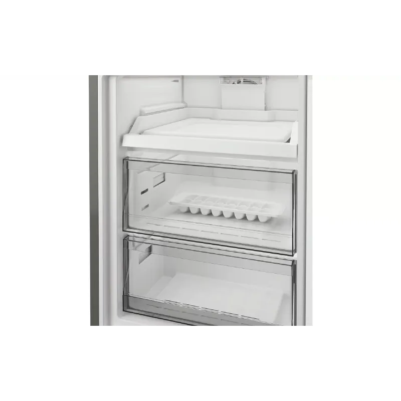 Холодильник Whirlpool (WHK26373XBR6EA), 252/118 л, 186.5 х 59.5 х 67.3 см, Grey